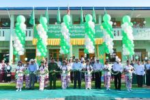 (၇၉)နှစ်မြောက် ပြည်ထောင်စုနေ့ကိုကြိုဆိုဂုဏ်ပြုသောအားဖြင့် ဘားအံမြို့၊ အမှတ်(၃)အခြေခံပညာ မူလတန်းလွန်ကျောင်း၌ နှစ်ထပ်ကျောင်းဆောင်သစ်ဖွင့်