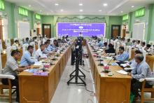 ကရင်ပြည်နယ်အစိုးရအဖွဲ့ ၂၀၂၅-၂၀၂၆ ဘဏ္ဍာရေးနှစ်၊ စီမံကိန်းလုပ်ငန်းဆိုင်ရာညှိနှိုင်းအစည်းအဝေးကျင်းပ