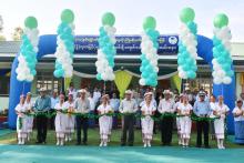 (၈၁)နှစ်မြောက် တပ်မတော်နေ့ကို ကြိုဆိုဂုဏ်ပြုသောအားဖြင့် လှာကမြင်ကွက်သစ်အလယ်တန်းကျောင်း(ခွဲ)၌ RCC တစ်ထပ်ကျောင်းဆောင်သစ်ဖွင့်