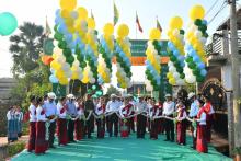 (၈၁)နှစ်မြောက်တပ်မတော်နေ့ကိုကြိုဆိုဂုဏ်ပြုသောအားဖြင့် ခရားအတွင်း-ခရားအပြင် ကျေးရွာချင်းဆက် ကွန်ကရစ်လမ်းသစ်ဖွင့်