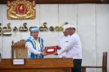 တတိယအကြိမ်ကရင်ပြည်နယ်လွှတ်တော်ပထမပုံမှန်အစည်းအဝေးပထမနေ့ကျင်းပ ပြည်နယ်လွှတ်တော်ဥက္ကဋ္ဌနှင့်ဒုတိယဥက္ကဋ္ဌတို့အားရွေးကောက်တင်မြှောက်