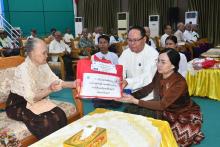 မြန်မာနှစ်ဆန်း(၁)ရက်နေ့တွင် သက်ကြီးပူဇော်ပွဲနှင့်ဇီဝိတဒါနငါးလွှတ်ပွဲကျင်းပ