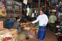 ကရင်ပြည်နယ်ဝန်ကြီးချုပ်ဦးစောမြင့်ဦး ကျောင်းနေအရွယ်ကလေးအားလုံးကျောင်းအပ်နှံနိုင်ရေးပါဝင်လှုံ့ဆော်