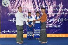 နွေရာသီကာလတိုသင်တန်းများဆင်းပွဲသို့ ပြည်နယ်ဝန်ကြီးချုပ်ဦးစောမြင့်ဦးတက်ရောက်