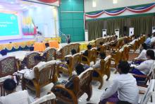 ကရင်ပြည်နယ်ဝန်ကြီးချုပ်ဦးစောမြင့်ဦး အသေးစား၊အငယ်စား၊အလတ်စား(MSME)စီးပွားရေးလုပ်ငန်းရှင်များနှင့်တွေ့ဆုံ