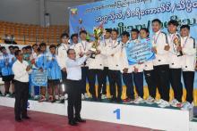 ကရင်ပြည်နယ်ဝန်ကြီးချုပ်ဖလား တက္ကသိုလ်၊ဒီဂရီကောလိပ်၊သိပ္ပံပေါင်းစုံ အမျိုးသား/အမျိုးသမီး ဘော်လီဘောပြိုင်ပွဲဆုချီးမြှင့်