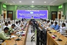 ပြည်နယ်အဆင့် စားရေရိက္ခာဖူလုံရေးနှင့်စိုက်ပျိုး၊မွေးမြူရေးကဏ္ဍမြှင့်တင်ရေးအတွက် အကောင်အထည်ဖော်ရေး ကော်မတီ လုပ်ငန်ညှိနှိုင်းအစည်းအဝေးကျင်းပ