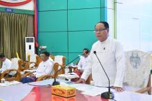 ဒေသဖွံ့ဖြိုးရေးနှင့်ပြည်သူ့အကျိုးပြုလုပ်ငန်းများဆောင်ရွက်ရာတွင် ပိုမိုထိရောက်မြန်ဆန်စေရန် ရပ်ကွက်/ကျေးရွာအုပ်စု အုပ်ချုပ်ရေးမှူးများနှင့် တွေ့ဆုံဆွေးနွေး