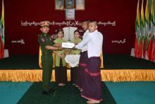 ပြည်သူ့စစ်မှုထမ်းသင်တန်းအမှတ်စဉ်(၂၇)(၇/၂၀၂၆)သို့တက်ရောက်မည့် နိုင်ငံ့သားကောင်းရတနာများအား တွေ့ဆုံ