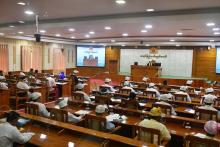 တတိယအကြိမ် ကရင်ပြည်နယ်လွှတ်တော် စတုတ္ထပုံမှန်အစည်းအဝေး ပဥ္စမနေ့ ကျင်းပ